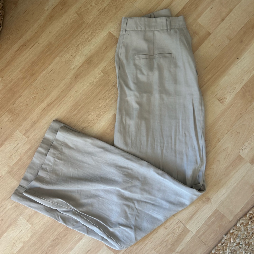 Beige Topshop Trousers